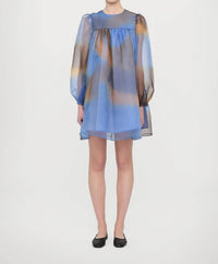 Helmstedt - Elena Chiffon Babydoll Sheer Dress