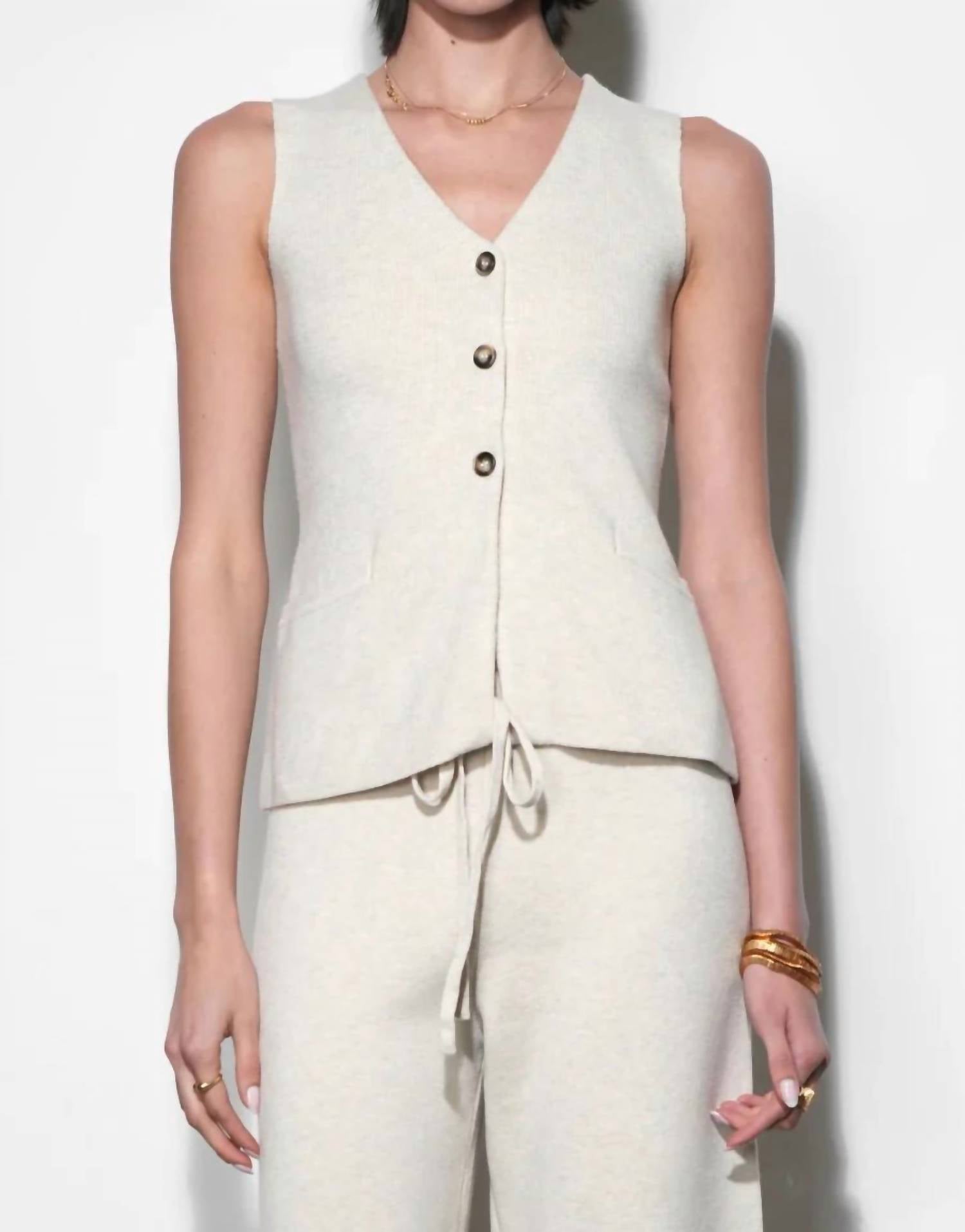 Greylin - Raven Slim Fit Knit Vest