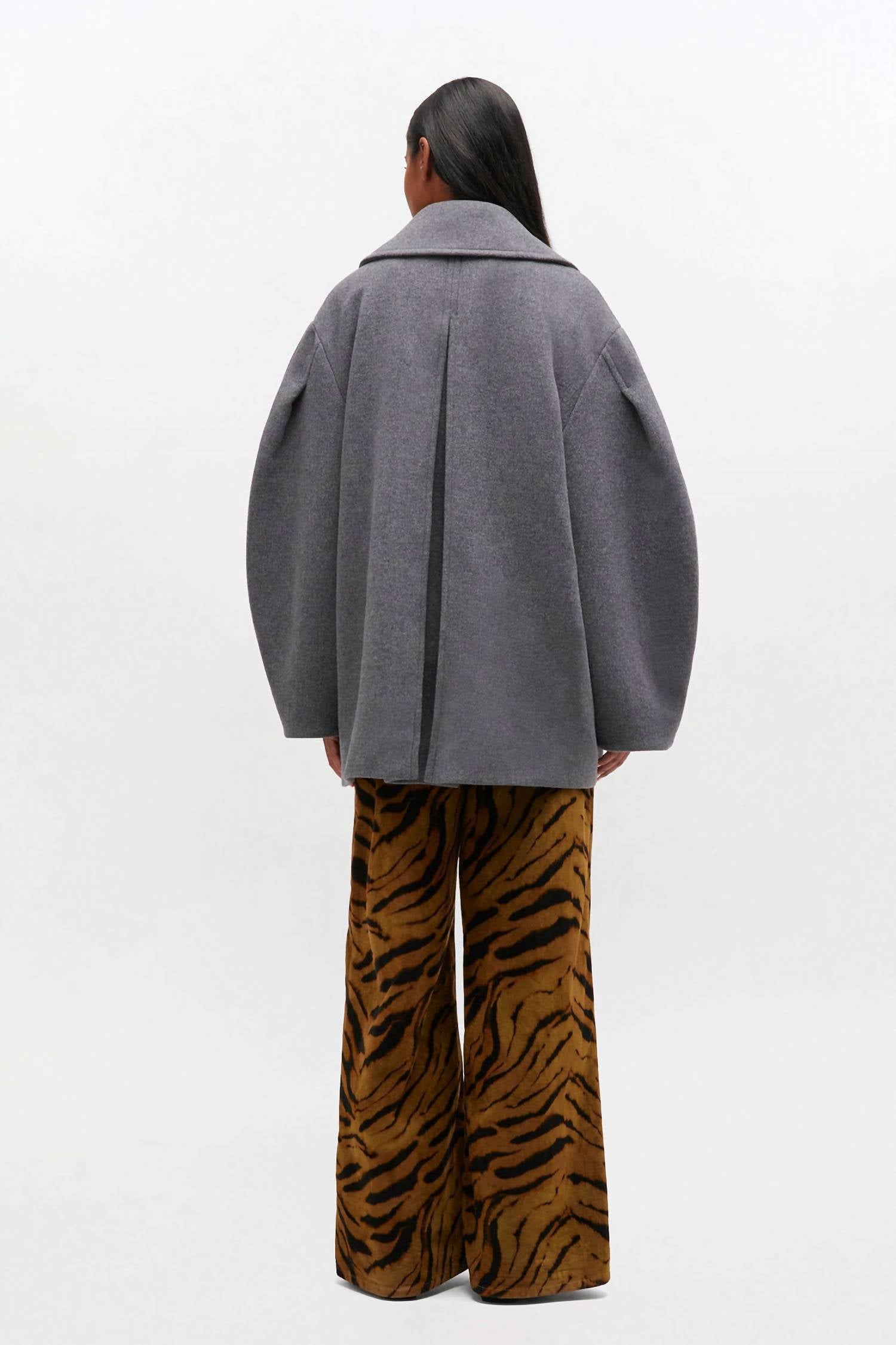Ganni - Wool Midi Coat