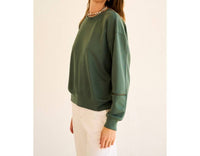 The Greii - sweater pullover with zipper on sleeve