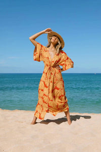 Xix Palms - Haiti Kimono Dress