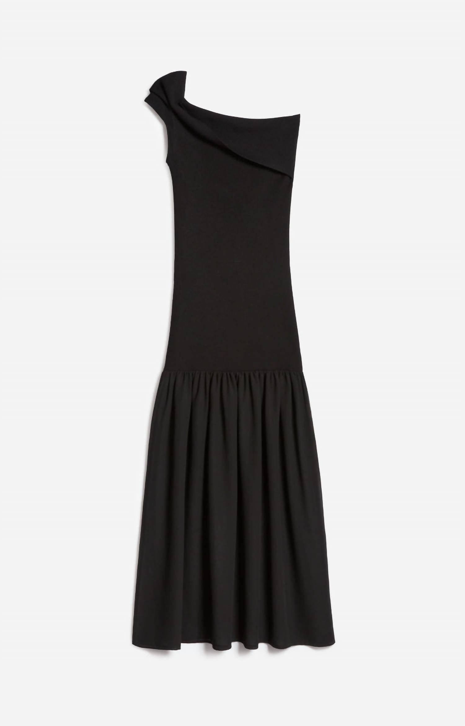 vanessabruno The Nocturne Maxi Dress in noir - women's dress - view 4