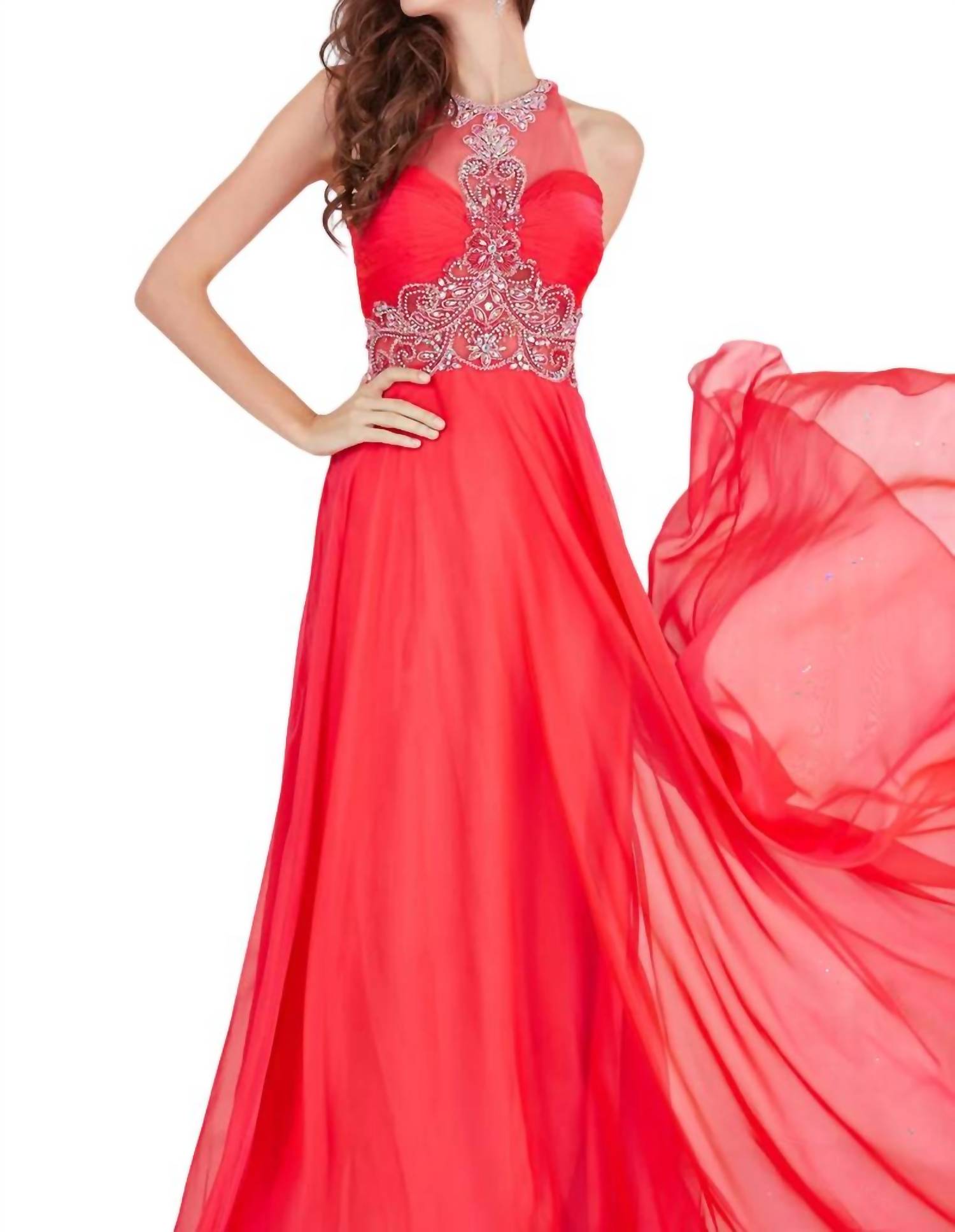 Angela & Alison - Chiffon Long Prom Dress