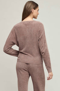 Barefoot Dreams - Cozychic Ultra Lite Scallop Dolman Henley Top