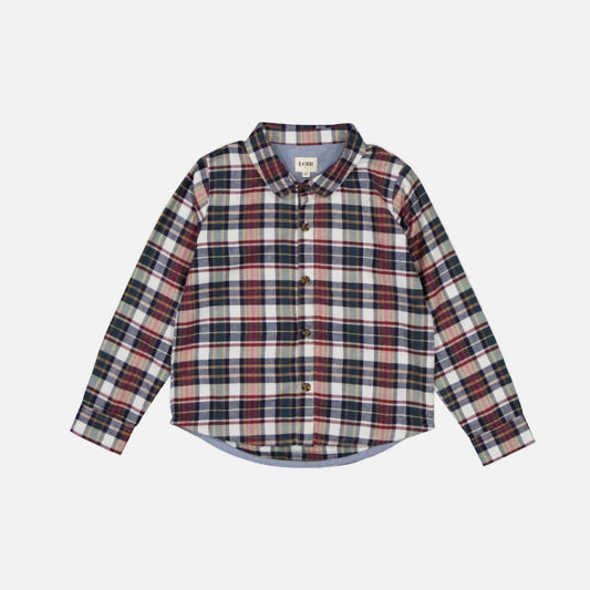 Loir Paris - Boy's Tartan Shirt