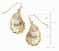 Susan Shaw - Women's Oyster and Pearl Earrings