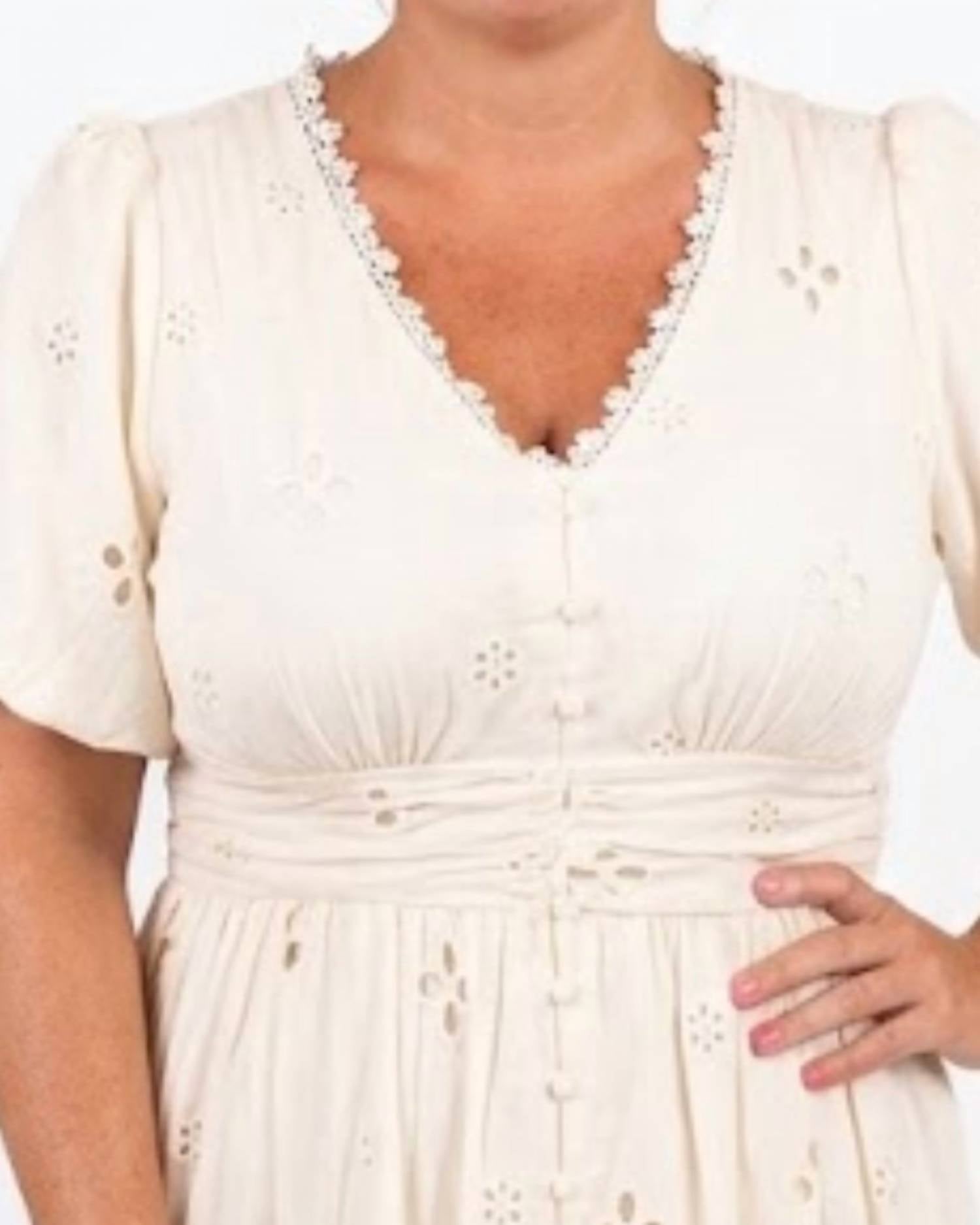 Pine Apparel - Princess Sleeve Midi Dress