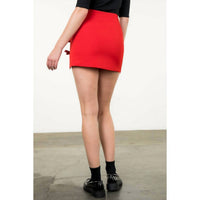 Thml - Bow Detail Slit Mini Skirt
