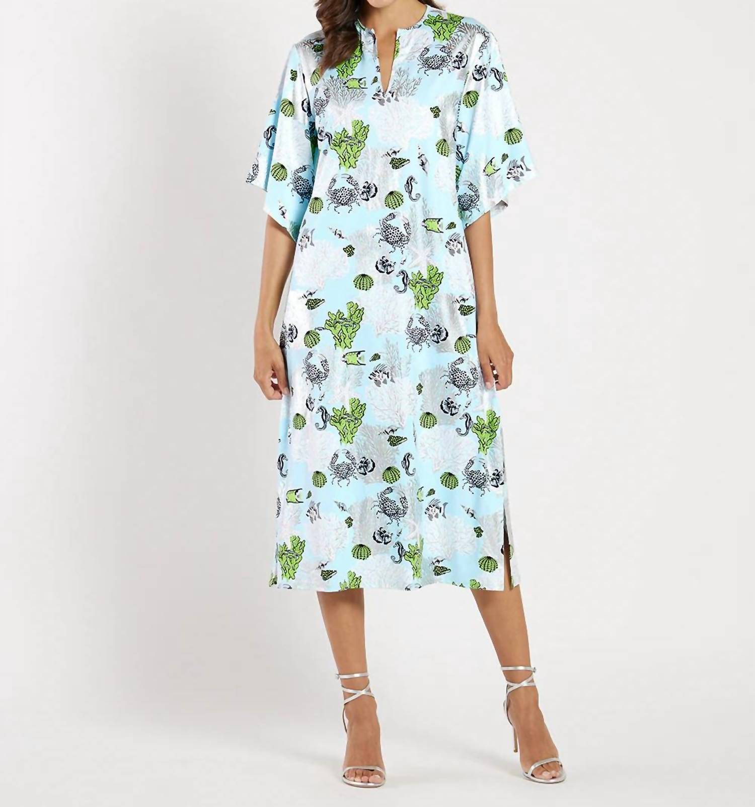 JUDE CONNALLY Coral Reef Dress in multi color - women's dress