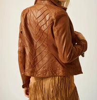 Mauritius - Quilted Leather Jolah Jacket