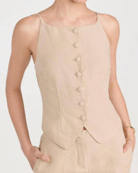 Onia - Air Linen High Neck Top