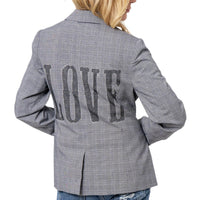 Hipchik - Love Plaid Blazer