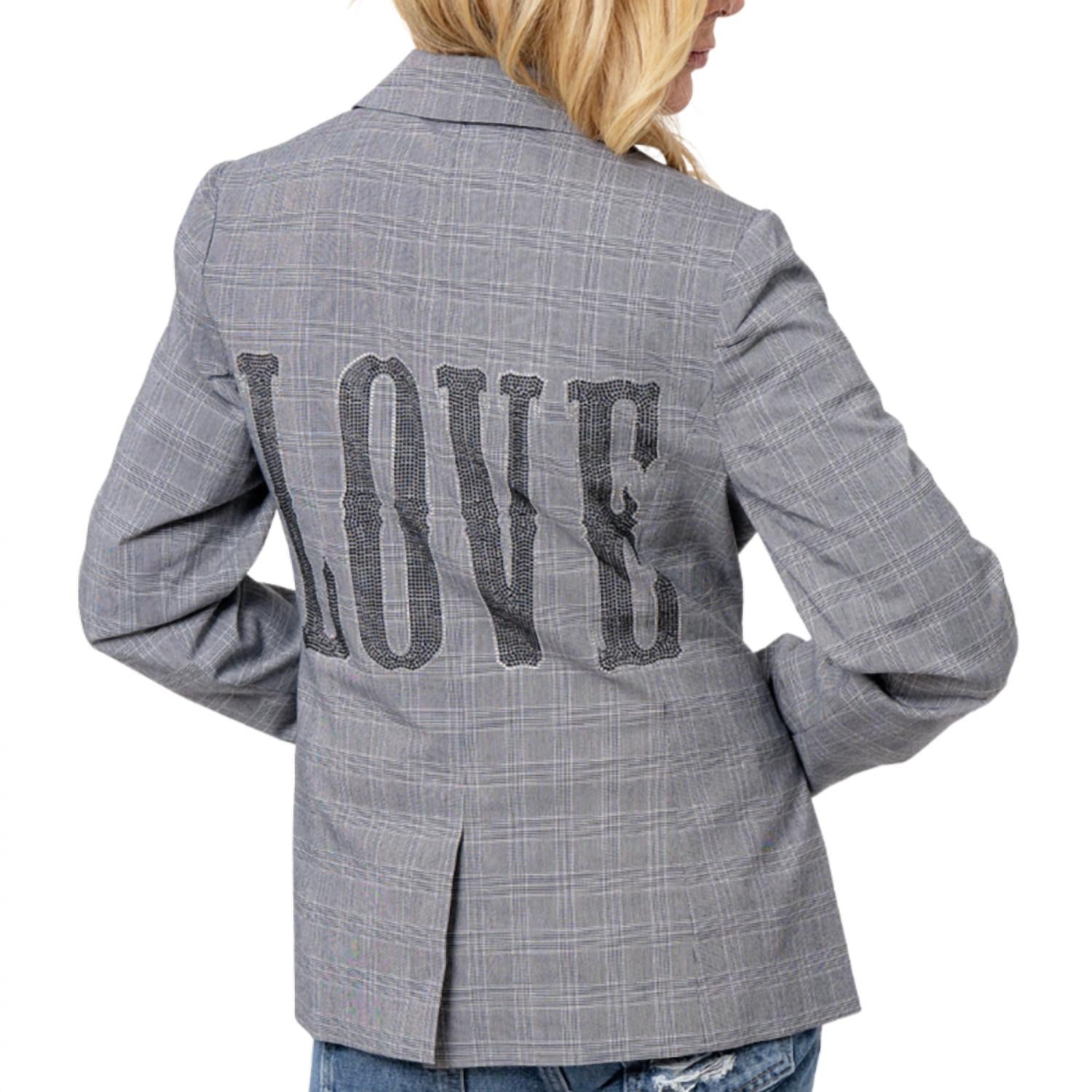 Hipchik - Love Plaid Blazer