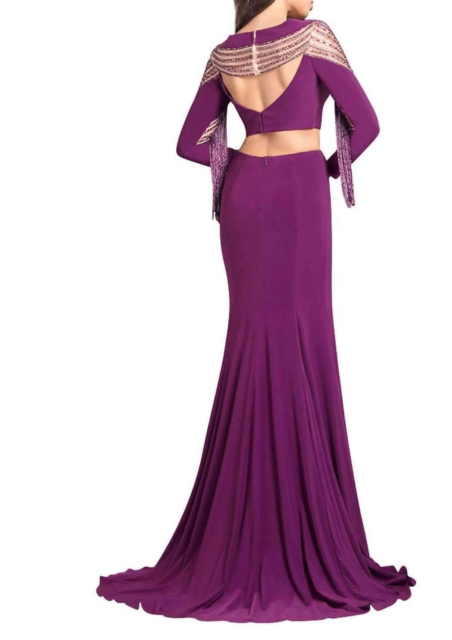 Rachel Allan - Long Sleeve Gown