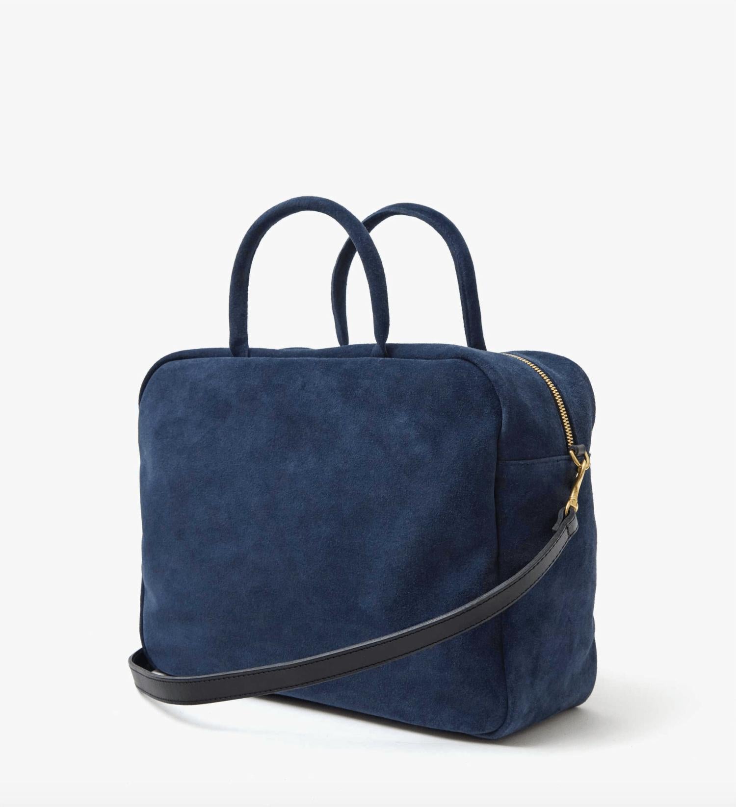 Clare V. - Claude Suede Leather Tote Shoulder Bag