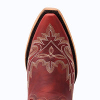 Lane Boots Women's Lexington Western Bootie in smoldering ruby - women's shoe - view 7