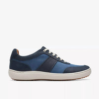 Clarks Women's Nalle Fern Sneakers in navy combi - women's sneaker