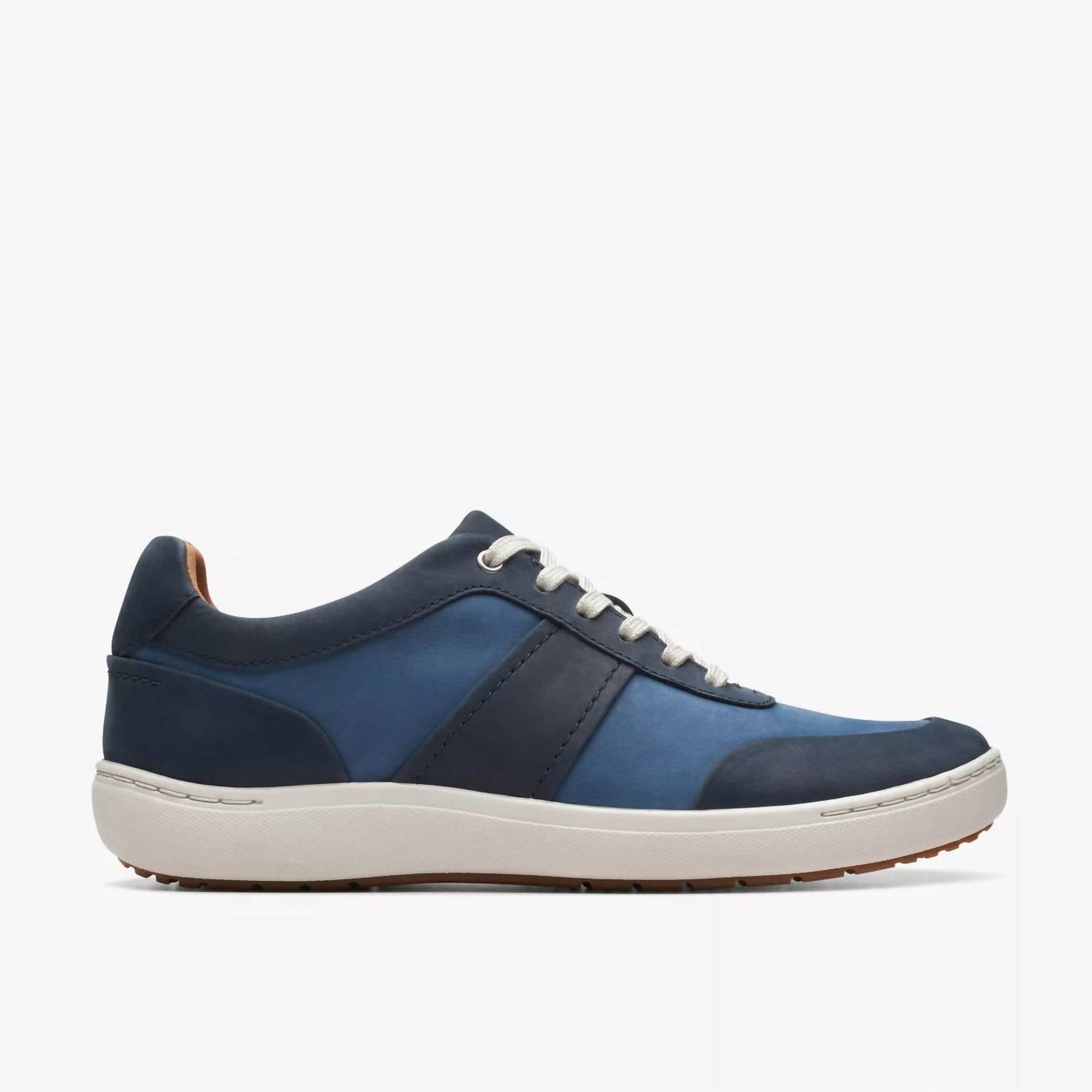 Clarks Women's Nalle Fern Sneakers in navy combi - women's sneaker