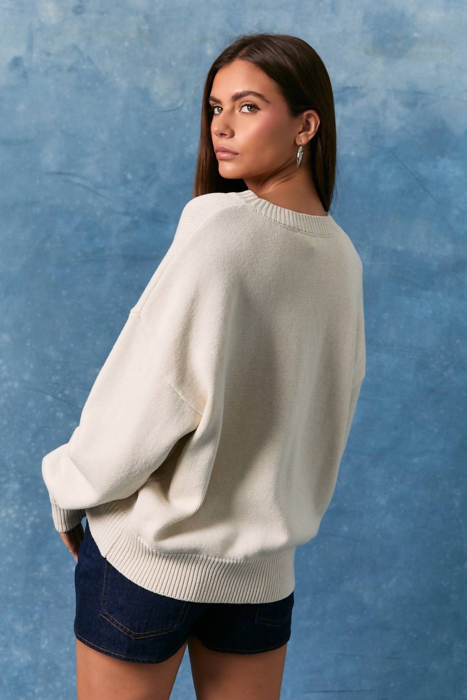 Le Lis - Usa Crewneck Sweater