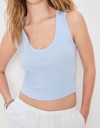 Enza Costa - Supima Baby Rib Tank Top