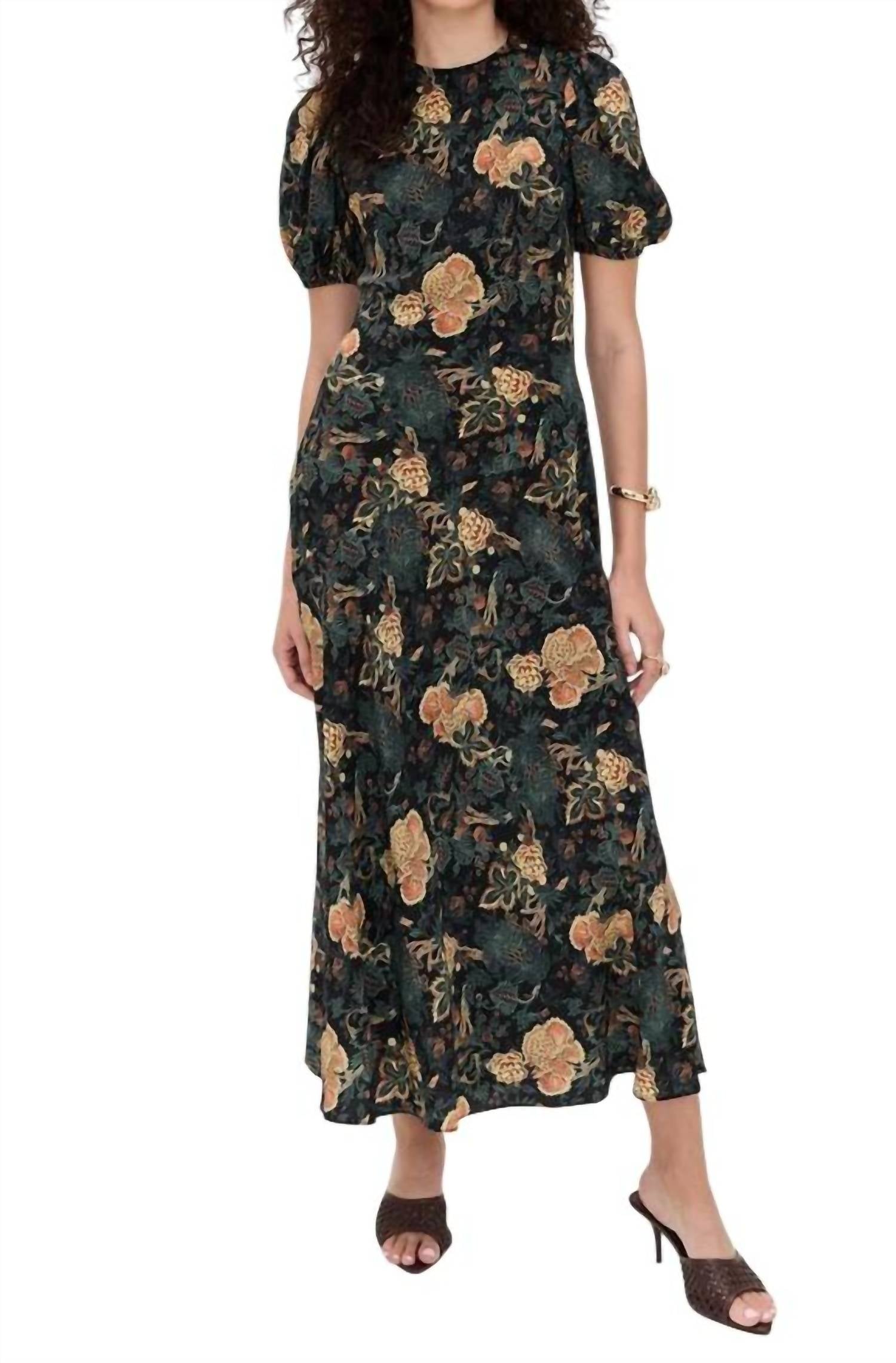 Ulla Johnson - Ines Puff Sleeve Midi Dress