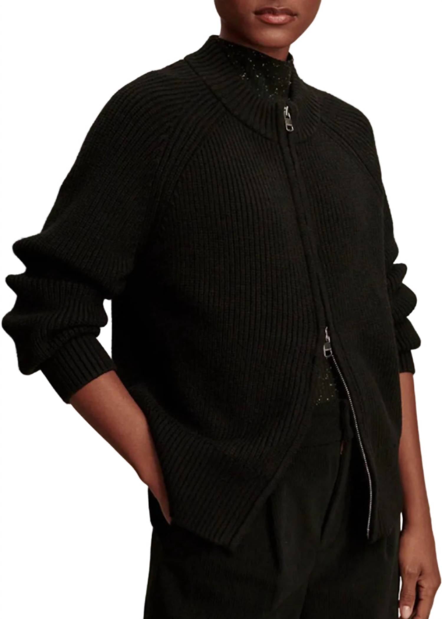 Varley - Milo Zip Through Knit Jacket