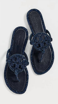 Tory Burch - Women's Miller Pavé Knotted Sandals