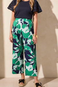 Tribal - Pull On Ankle Pant With Pleats