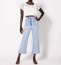 Cleobella Hunter Jeans in light denim - women's jeans