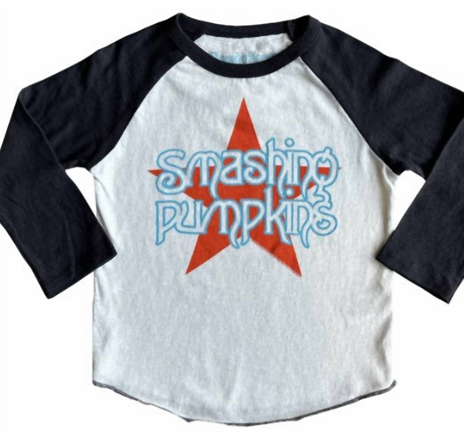Rowdy Sprout - Kid's Smashing Pumpkins Raglan Tee