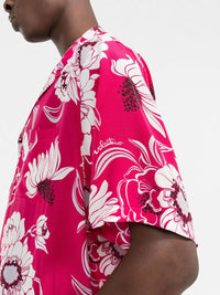 Valentino - Floral Print Short Sleeved Shirt