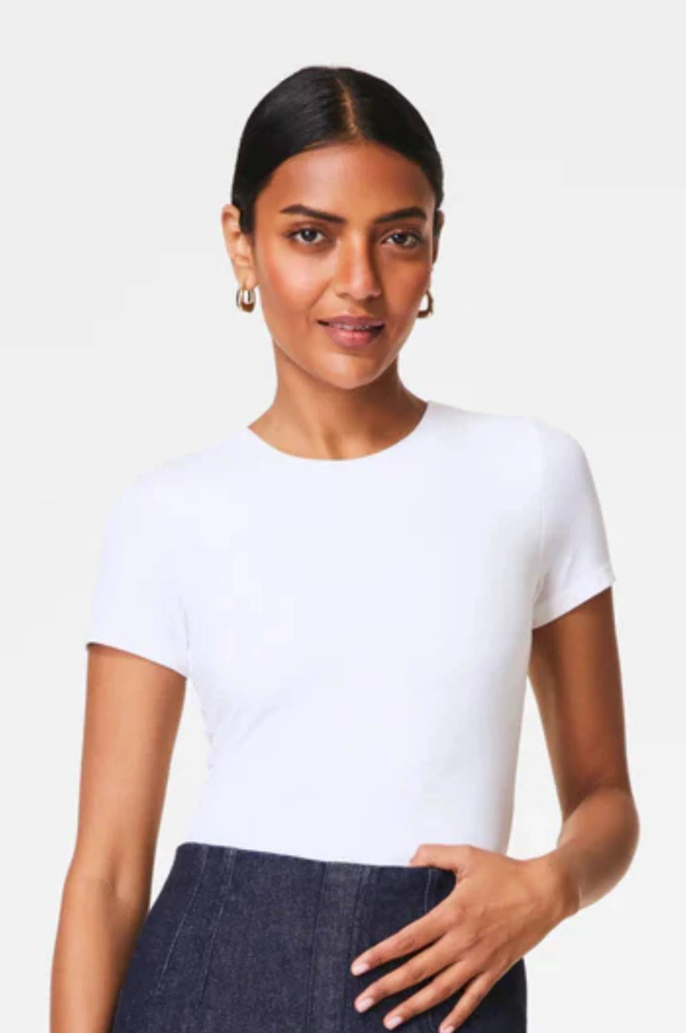 Spanx - Smooth Jersey Crewneck Tee