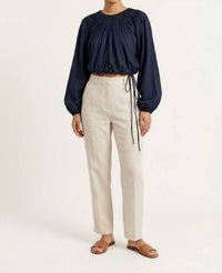 Merlette - Lotus Smocked Cropped Top