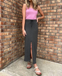 Project Social T - Eternal Front Slit Maxi Skirt
