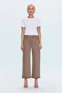 Pistola - Kyra High Rise Bowed Wide Leg Jeans