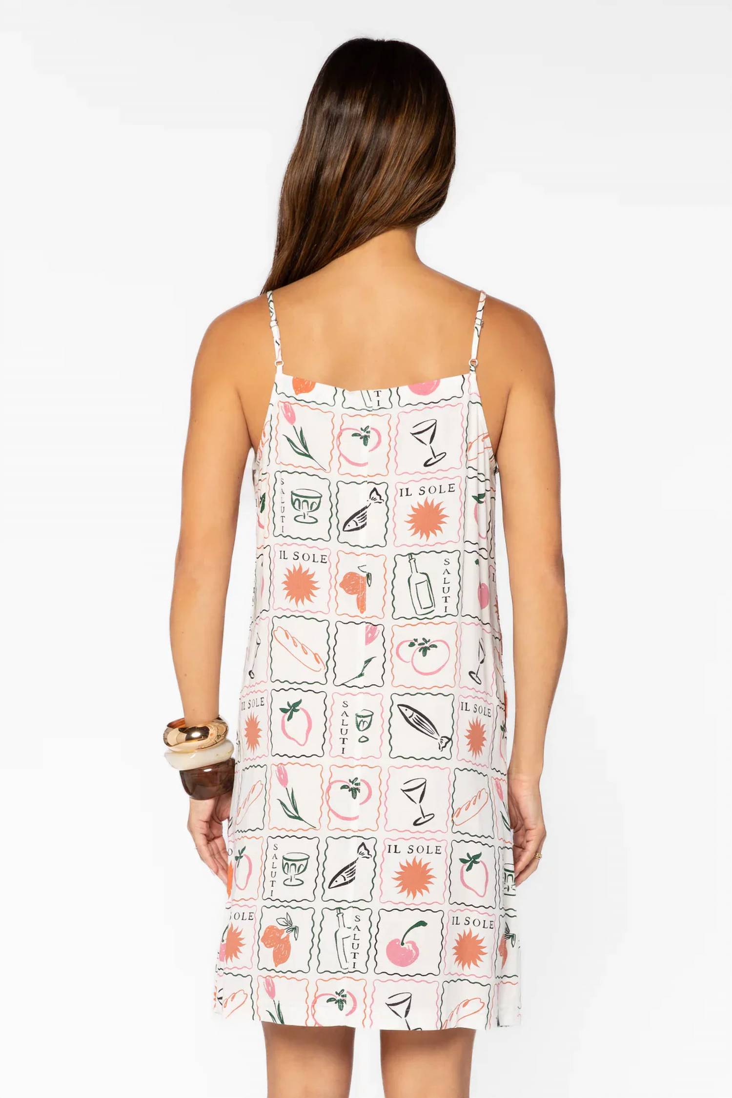 Velvet Heart - Brianne Tile Shift Mini Dress
