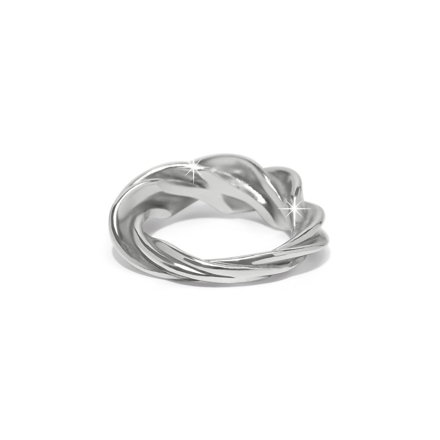 Brighton Women's Antica Ring in silver - women's jewelry - detail view