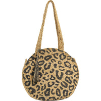 Magid - Women's Straw Jute Circle Tote Bag