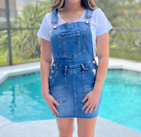 Judy Blue - Over The Moon Overall Skirt