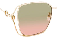 Gucci - Full Rim Square Non Polarized Sunglasses 1020s - 001