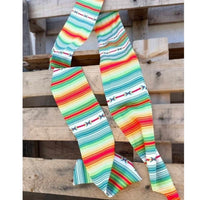 Rowdy Crowd - Women's Good Vibes Long Western Southwestern Cowgirl Scarf