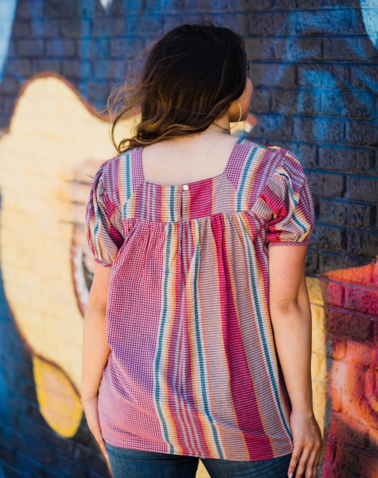 Layerz Clothing - Adelynn Embroidered Top