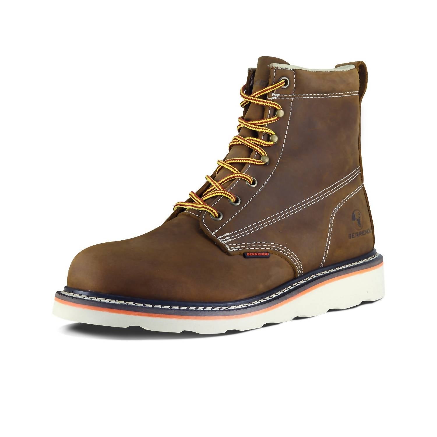 Berrendo - Men's Soft Toe Work Boots Safety Footwear Electrical Hazard Rated