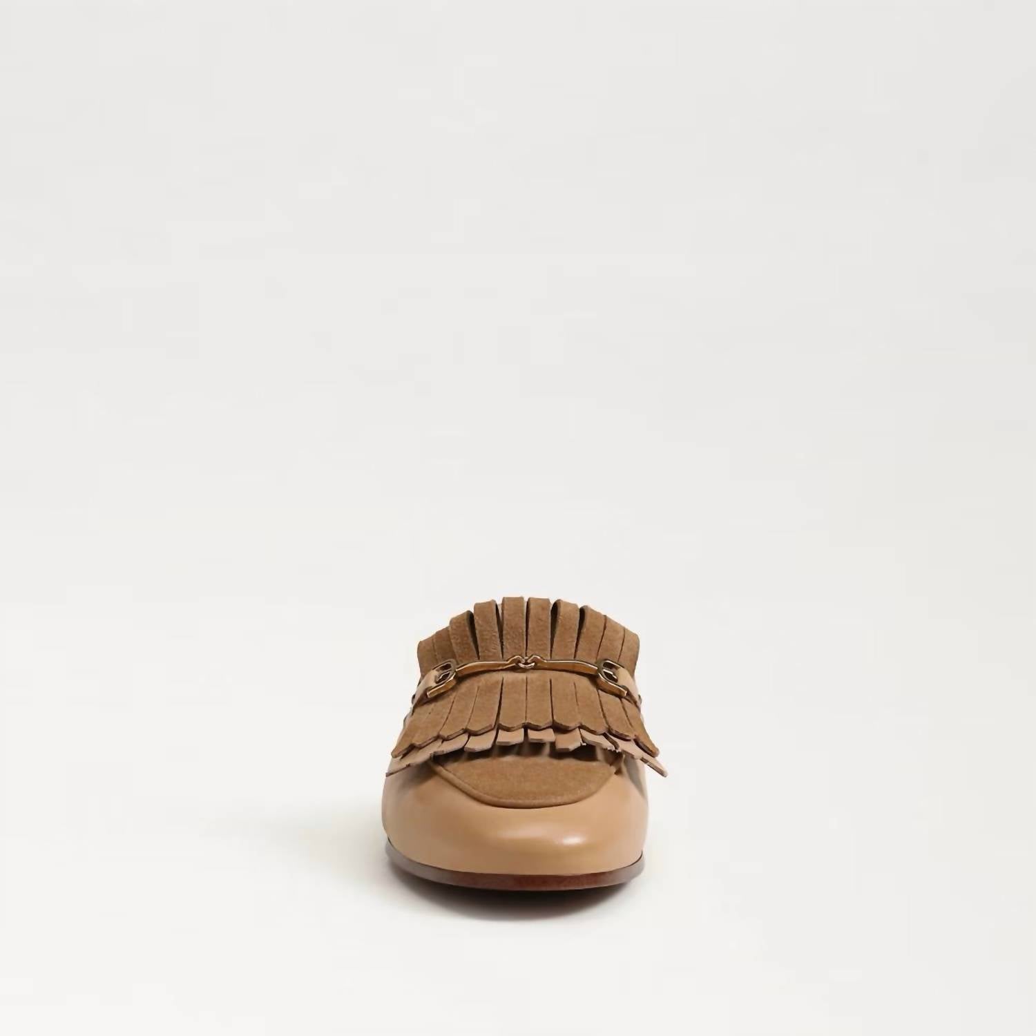 Sam Edelman Women's Lainey Bit Mule in french sand suede - women's shoe - alternate view