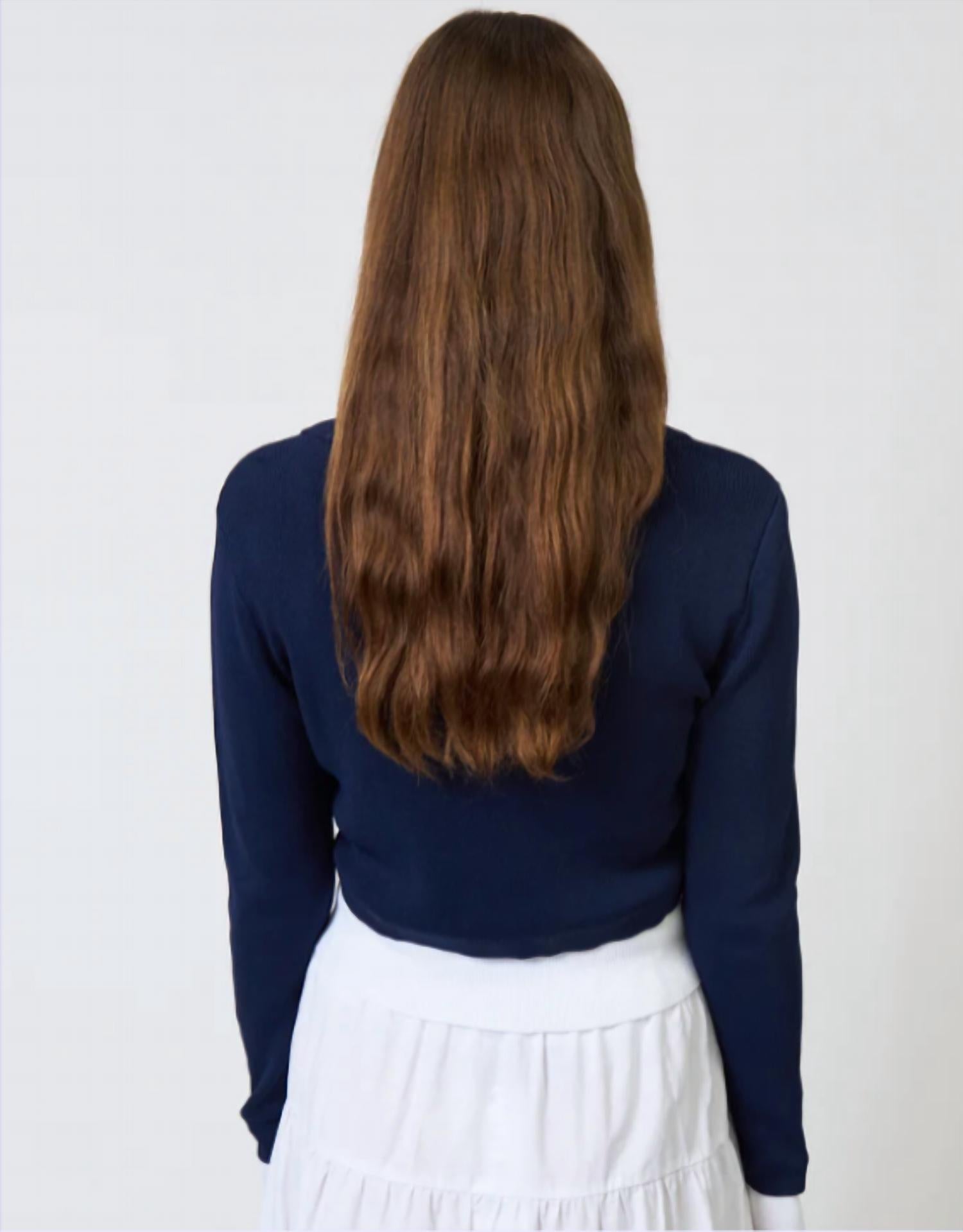Central Park West - Brooklyn Double Layer Cardigan