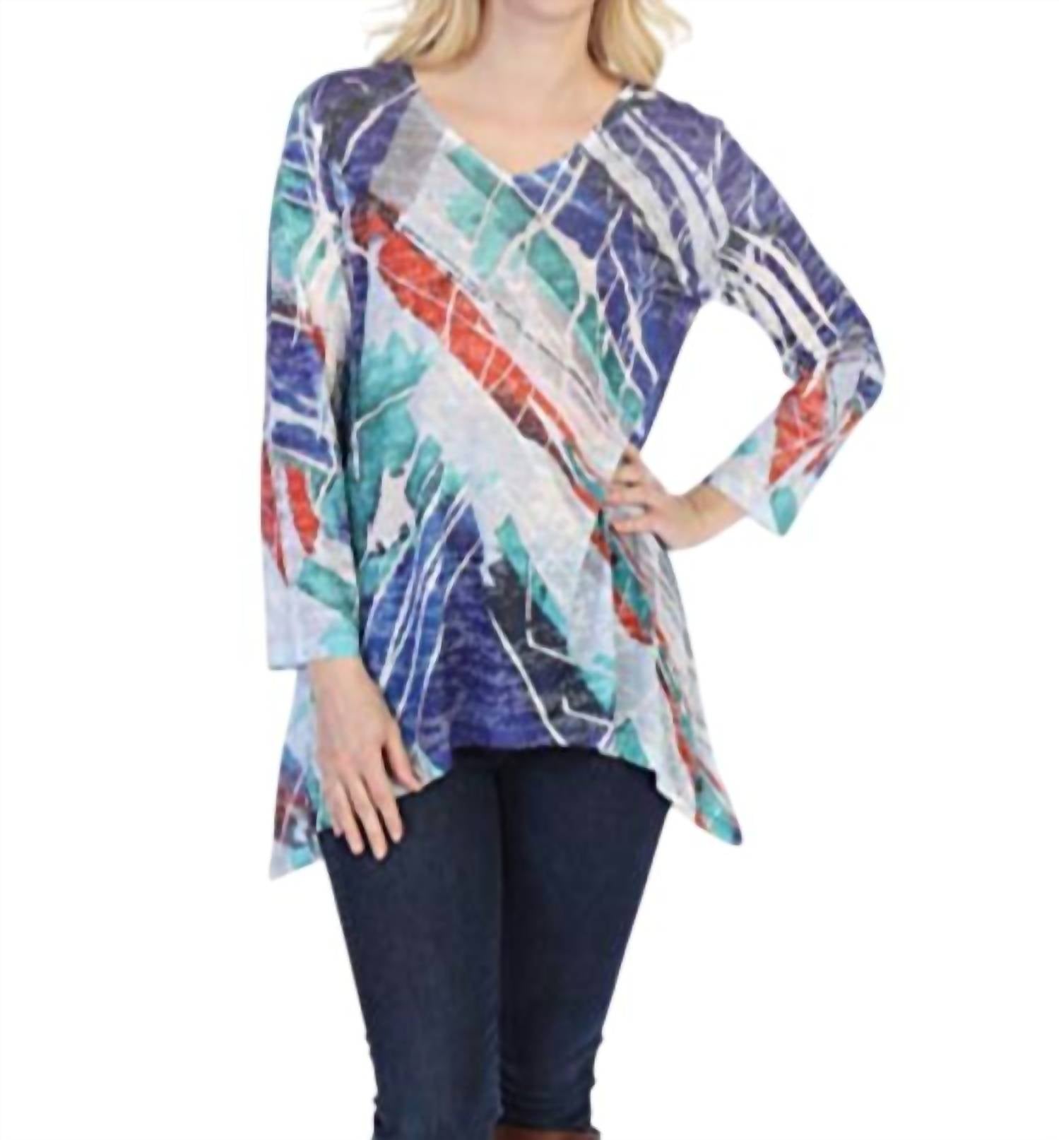 Jess & Jane - Women's Kairos Light Weight Knit Top