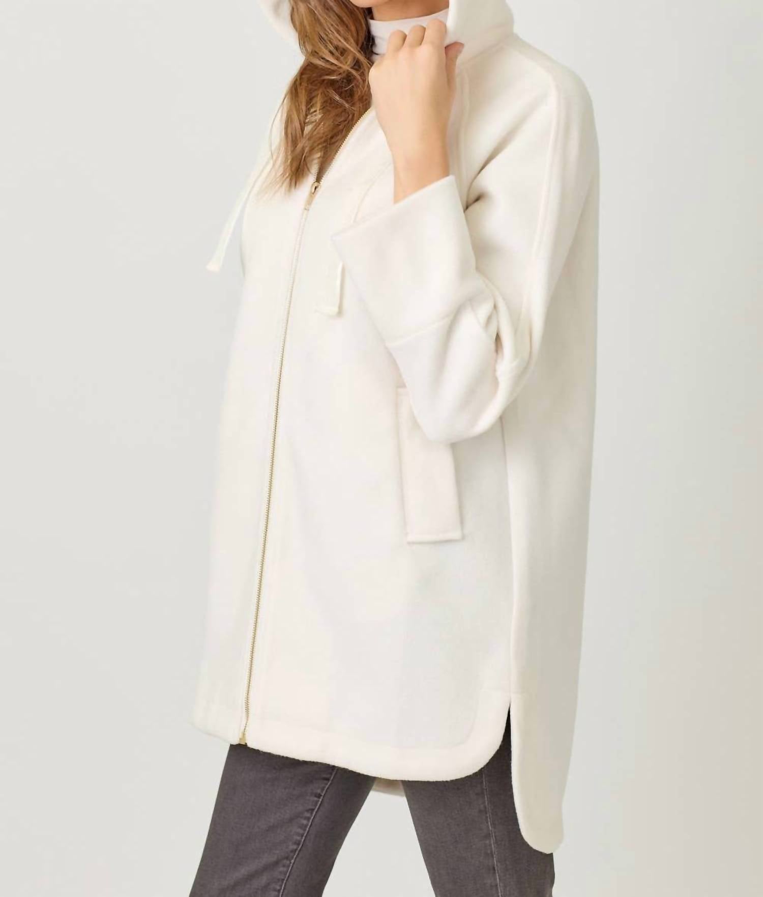 Mystree - Helen Hoodie Zip-Up Coat