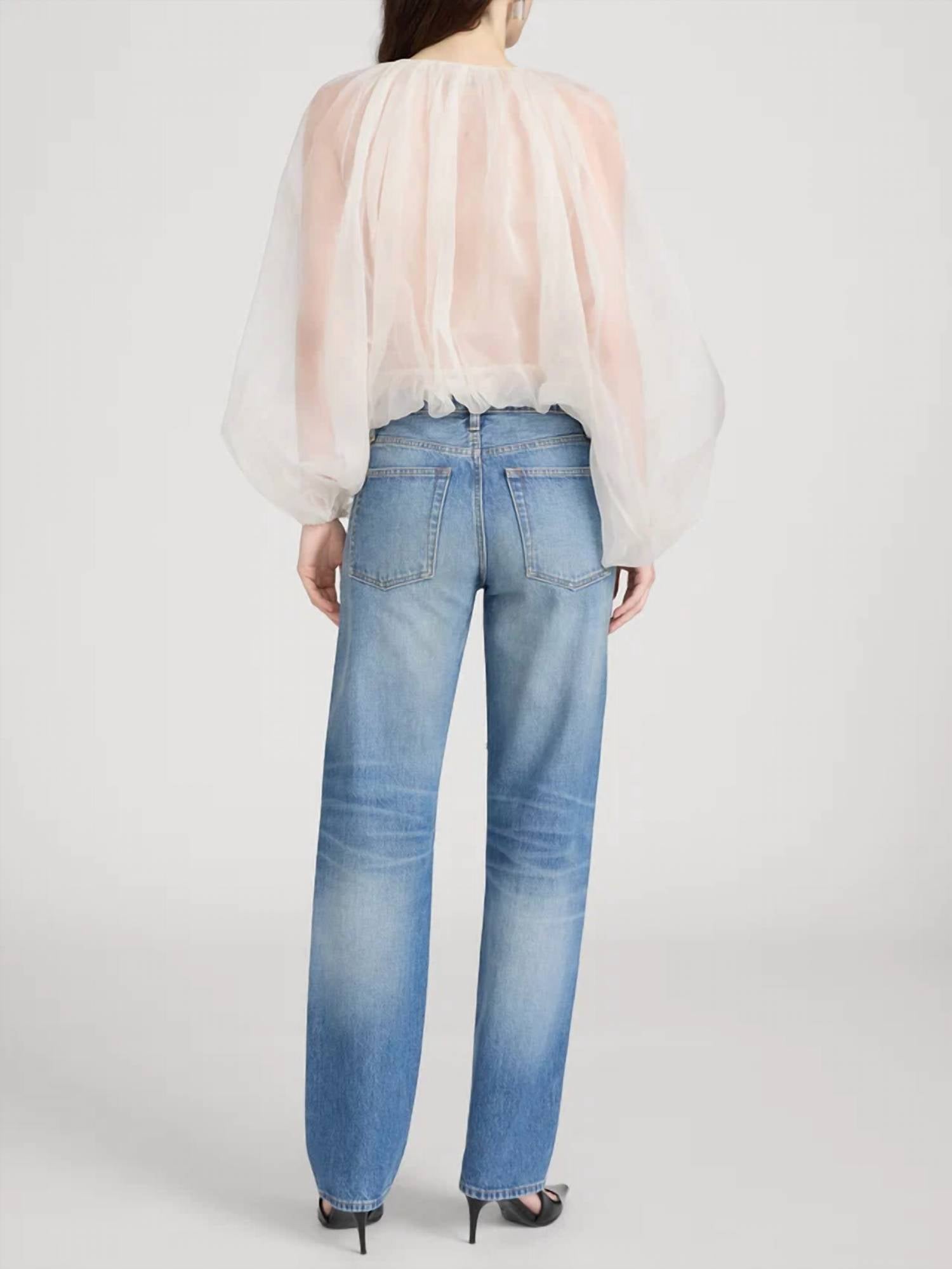Frame - Essential Straight Leg Jeans