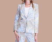 Jade - Desert Palm Button Blazer