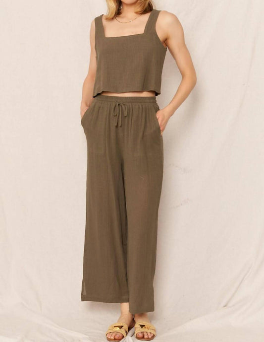 En Creme - Kanelbullar Top And Pants Set